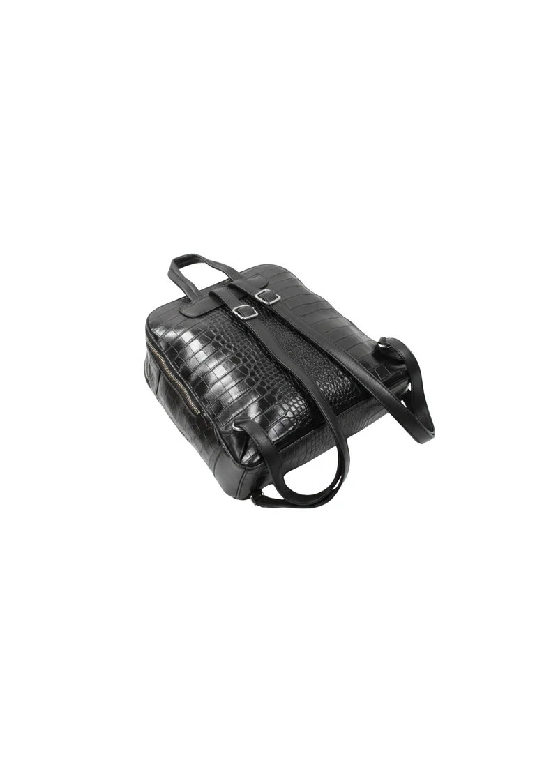 David Jones  David Jones Women's Backpack | Stylish and Durable Everyday Carry | Color Black  | Best Price UAE
